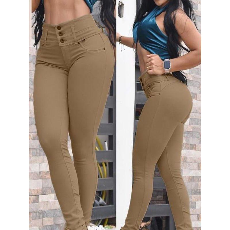 Casual High Waisted Tight Women Pants Fashion Casual High Waist Tight Women's Pants