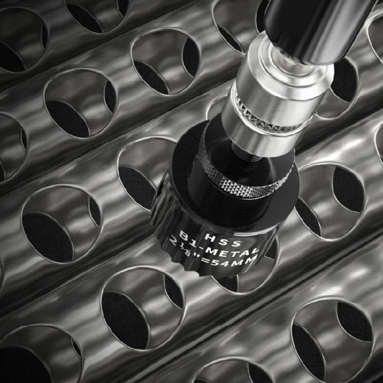 Industrial Grade M42 Bimetal Hole Saw For Continuous Drilling On Fire Sprinkler Pipes Electrical Installation Projects