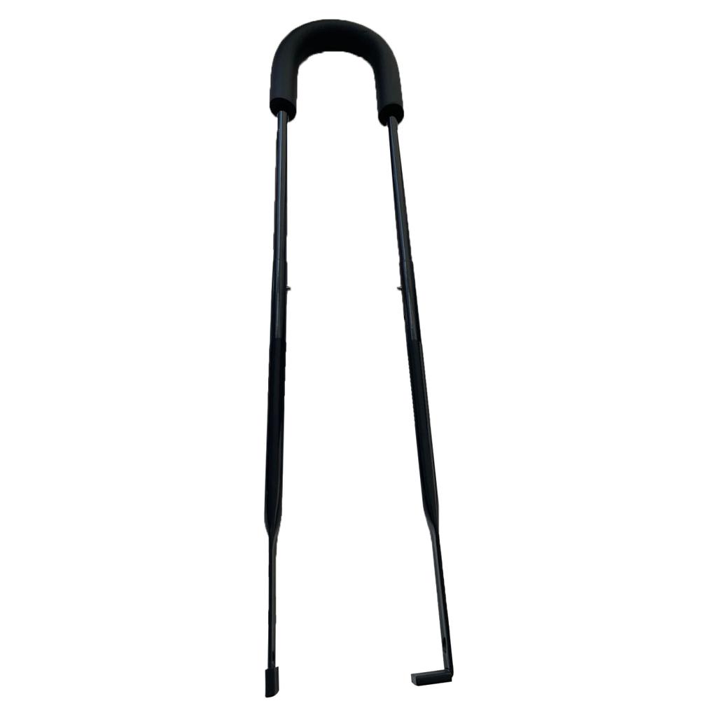 Children Bike Safety Trainer Handle Non-slip Sponge Wrapped Heavy Duty Kids Cycling Learning Bike Balance Push Bar Bike Accessories