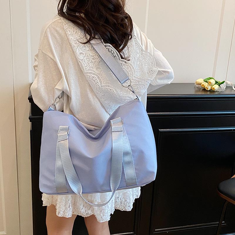 Travel Bag for Men, Hand-held Business Luggage Bag for Women, Fashiable Solid Color Lightweight Travel Luggage Bags