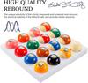 KONLLEN Billiard Pool Table Inch Regulation 16 Pool Billiard Set AXD-1TH Balls, Accessories, 2-1/4 Size, Balls,