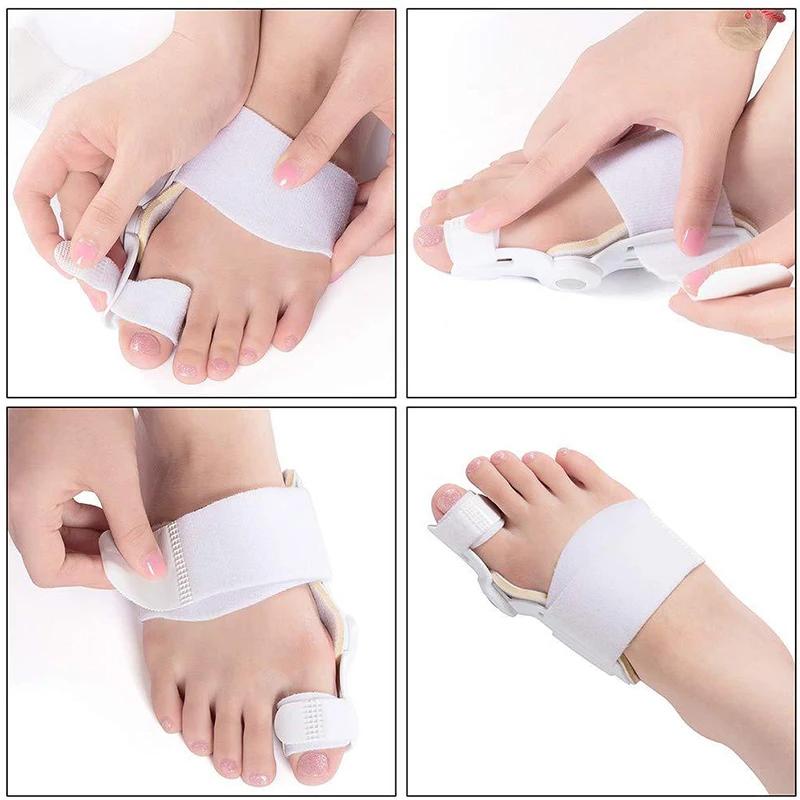 2Pcs Big Bone Toe Bunion Splint Straightener Corrector Foot For Feet Care Hallux Valgus Protector Pain Relief Foot Care Tools