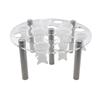Praktische Acryl-Schachfiguren Formen Halter Stabile Klare Organizer Tragbar für Schachspiel Set Formen Raumzubehör