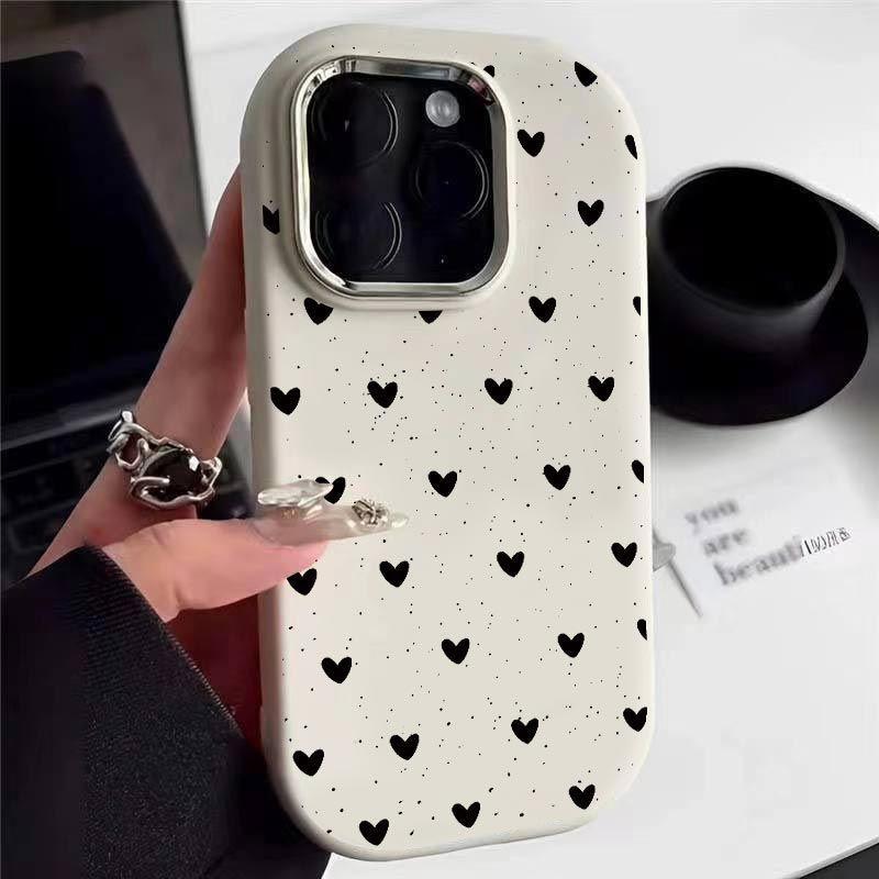 Hoesje Voor Samsung Galaxy S25 S24 S23 Ultra Plus S20 FE A16 A56 A36 A54 A35 A15 A52 A05 A05S A23 A24 A25 Cover Liefde Hart Plating
