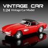 1/24 BMW 507 Legierungsauto-Modell Simulation Sound und Licht Metall-Druckgusskarosserie Sammlerstücke Kinderspielzeug Geschenke Feiertagsdekorationen
