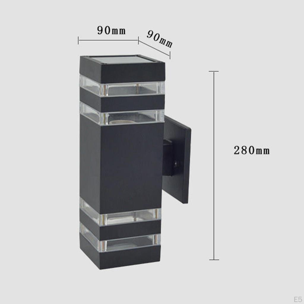 Contemporary Outdoor Wall Lamp for Pathway, Garden, and Entryway