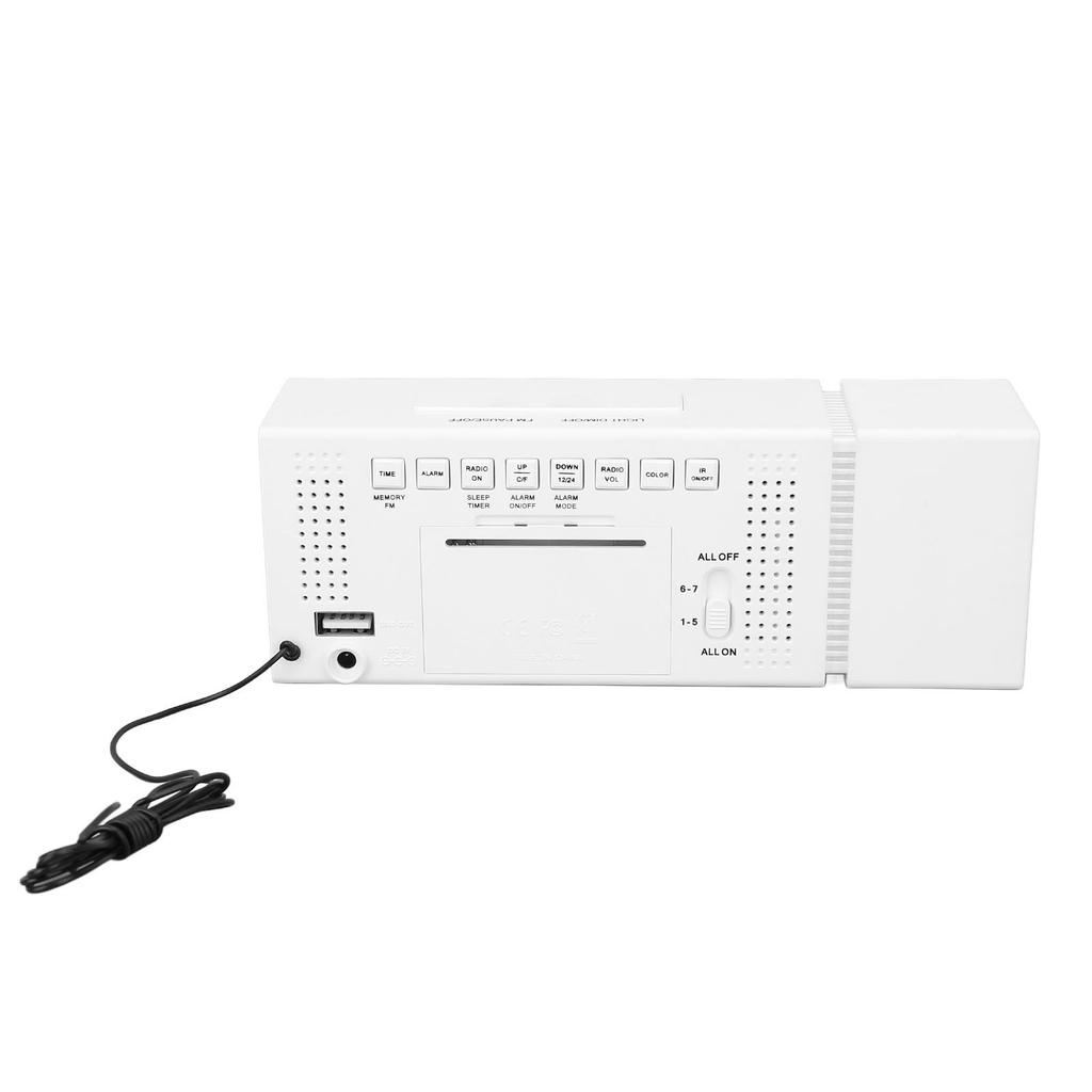 LED Digitaluhr Bewegungssensor Nachtlicht Elektronische Uhr Einstellbare Hintergrundbeleuchtung Wecker