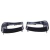 1Pair Car Black Rearview Mirror Cover Shell Side Mirror Frame Replacement For-BMW E53 X5 2000-2006