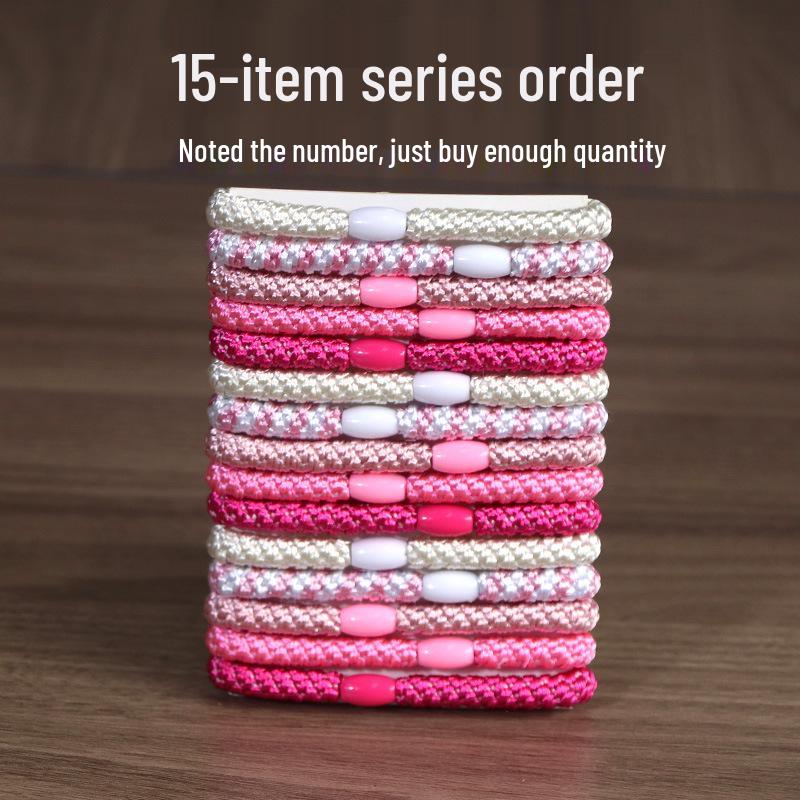 Hohe Elastizität Haargummis & Scrunchies - Keine Knicke, Elastische Bänder für Haaraccessoires
