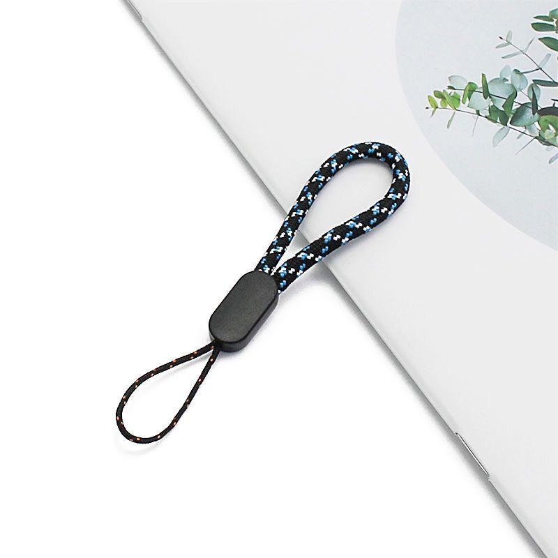 Hand Wrist Lanyard String Short Grip Lanyard Mobile Phone Strap for Flash Drive Keychain ID Badge Holder DIY Hang Rope