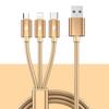 2.3m Multi-Functional Fast Charging Cable for Car - Three-in-One Android Charger.