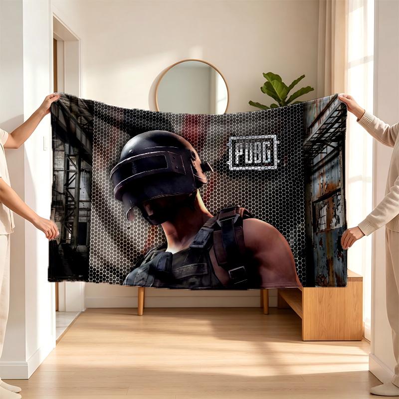PUBG (14) Flanelinis pledas – švelnus akcentas miegamajam ir svetainei bei jaukia namų dovana