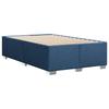 Bed Frame without Mattress Blue 120 x 190 cm Fabric