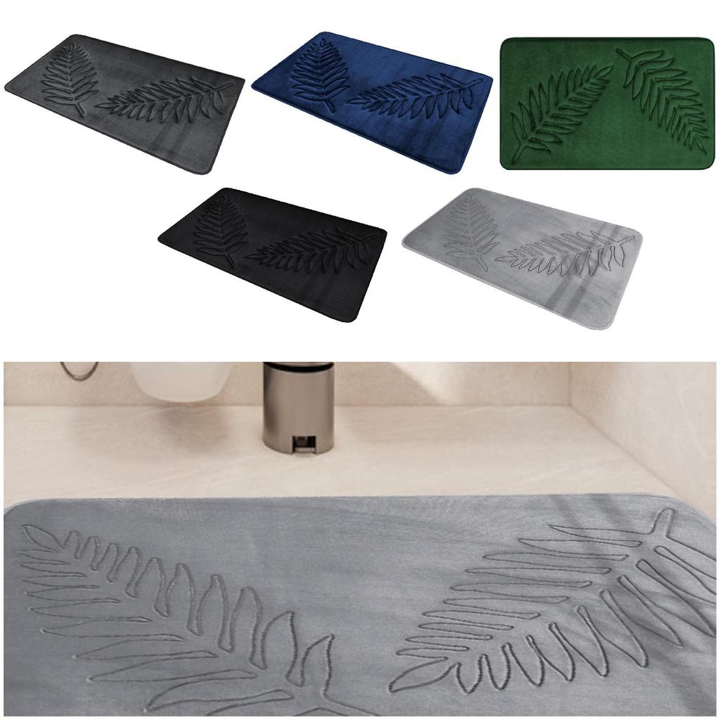 Bathroom Floor Mat Shower Room Bath Mat Entrance Door Mat Kitchen Carpet for Laundry Room Bedroom Living Room Kitchen Bathtub