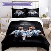Football Messi Comforter Cover Set Suitable for Dormitory Lightweight Perfect Gift for Friends Family