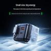 llano 65W GaN Multi-Port Desktop Charger with Retractable Cable