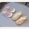 Zapatillas Girl Shoe 24Autumn New Floral Canvas Shoe Fashion Casual Shoes Infant Toddler Walking Shoes Kid Sports Shoe Kid Shoes