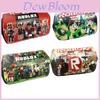 Roblox Pencil Case Cartoon Kids Stationery Organizer With Large Capacity And Durable Material