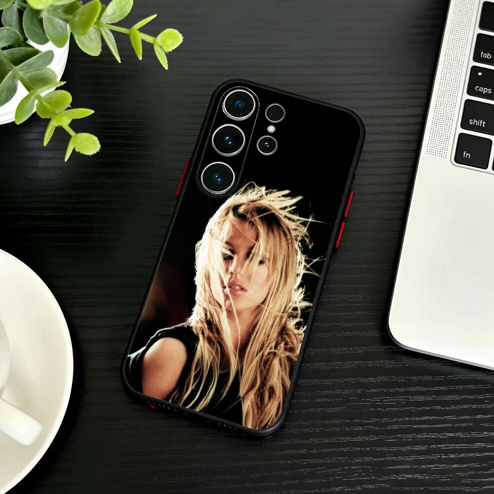 J-Singer B-Britney Spears Phone Case For Samsung S26,S25,S24,S23,S22,S21,S20,Ultra,Plus,FE Black Soft Cover