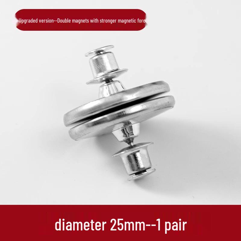 Magnetic Lightproof Curtain Buckle - Blackout Clip for Door & Bed Curtains