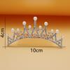 Kinder Prinzessin Haarkamm Krone Tiara Mädchen Baby High End Strass Haarnadel Kamm Kleines Mädchen Geburtstagskrone