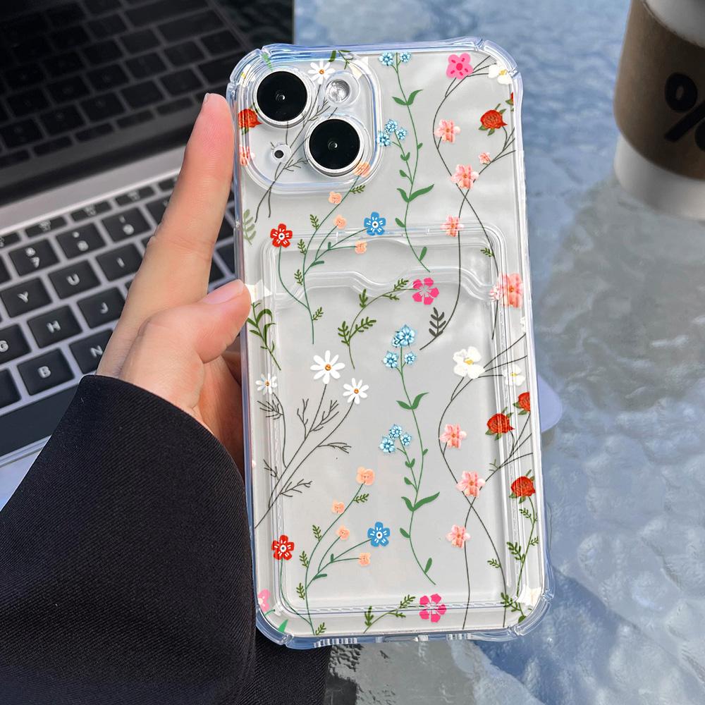 

Чехол-карточка для iPhone 11 13 XR 15 14 Pro Max iPhone 12 16 7 8 Plus XS Max Samsung S24 S23 A15 A55 A05 A54 Redmi 12 13C 13 9 с защитой от мультфильмов Redmi Note 12 Pro 5G чистый