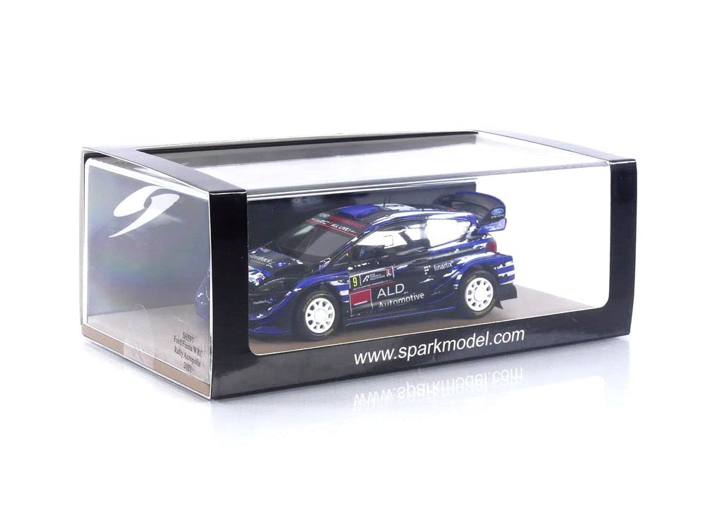 Spark Ford Fiesta WRC 2021 Acropolis Rally 1/43 #9 J.Serderidis/F.Miclotte