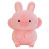 Cute Pink Rabbit-ear Flying Pig Plush Toy For Girls Stuffed Animal Doll Gift Decorative Pillow Sofa Ornament 45/55/75cm