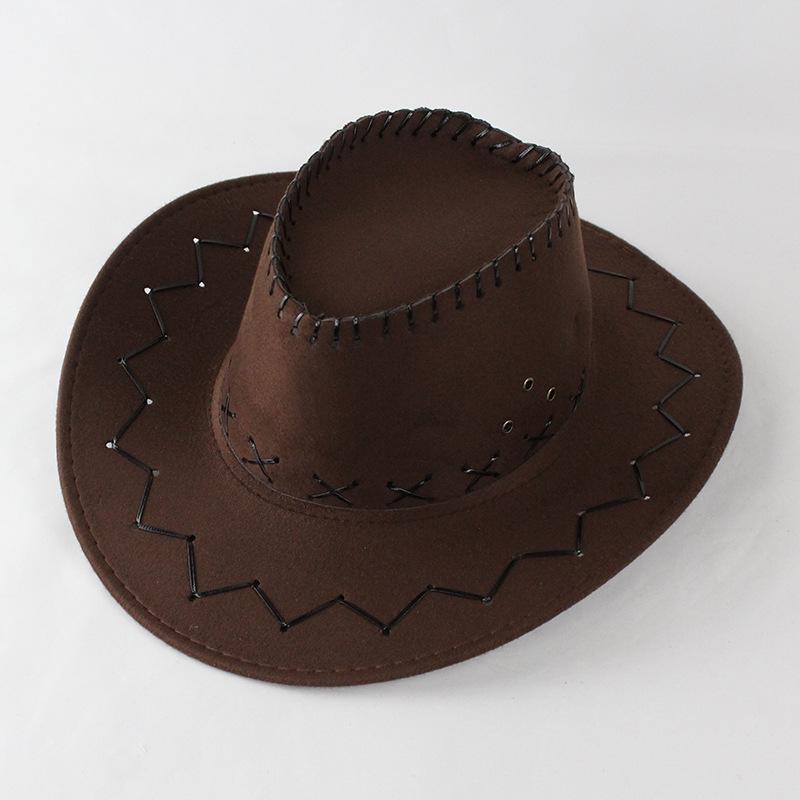 Men's and Women's Wide Brim Denim Western Sun Hat