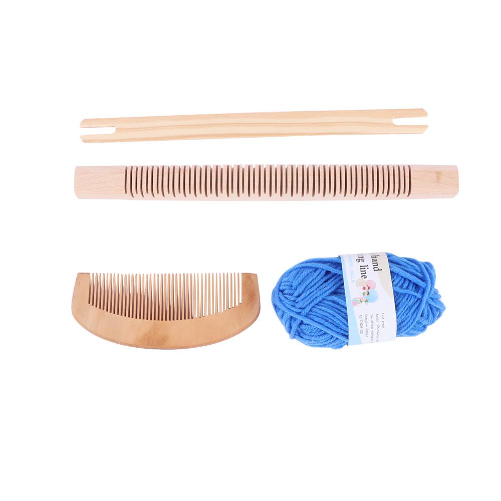 Craft Household Comb For Children Kids Girl Weaving Loom Handcraft Knitted Toy Knitting Machine