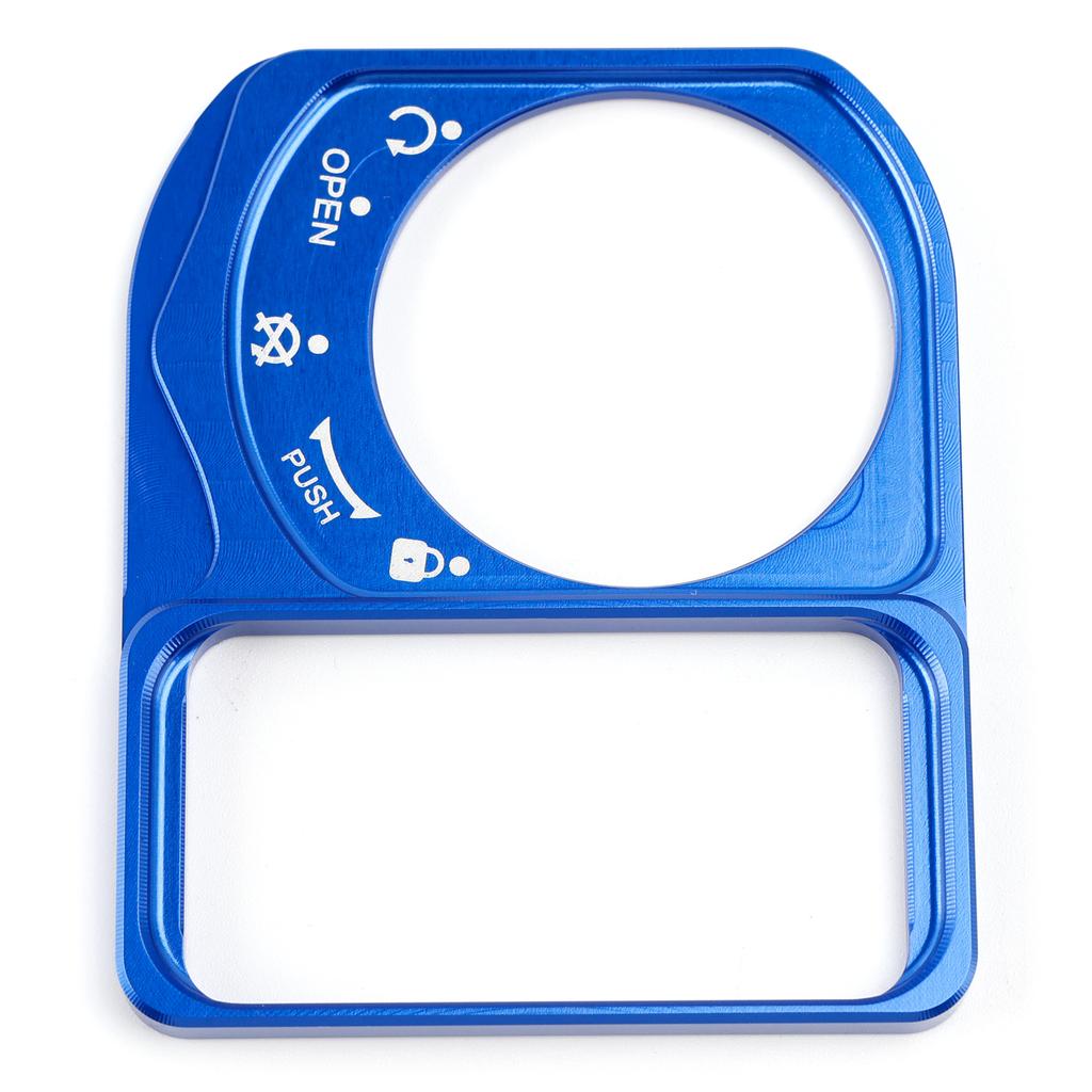 Aluminum Ignition Switch Cover Blue For Honda PCX150 PCX125 PCX160 ADV150