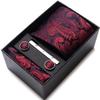 Men's Formal Business Jacquard Tie Gift Box Set