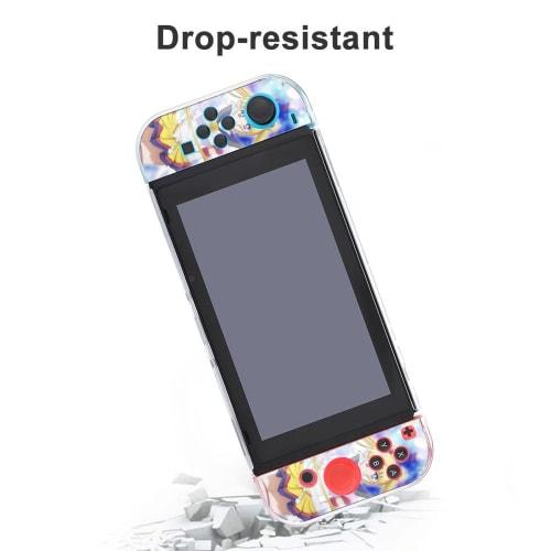 Sailor Moon Switch Cover, Protective Hard Case for Controllers, Dirt-Resistant, Separate, Slim, Shock-Absorbent, Full Protection, Scratch-Resistant, R
