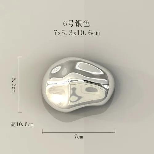 Simulation 3D Stone Wall Hanging Ornaments Room Aesthetics Living Room Wall Decoration Suspension Plating Craft Stone Pendants