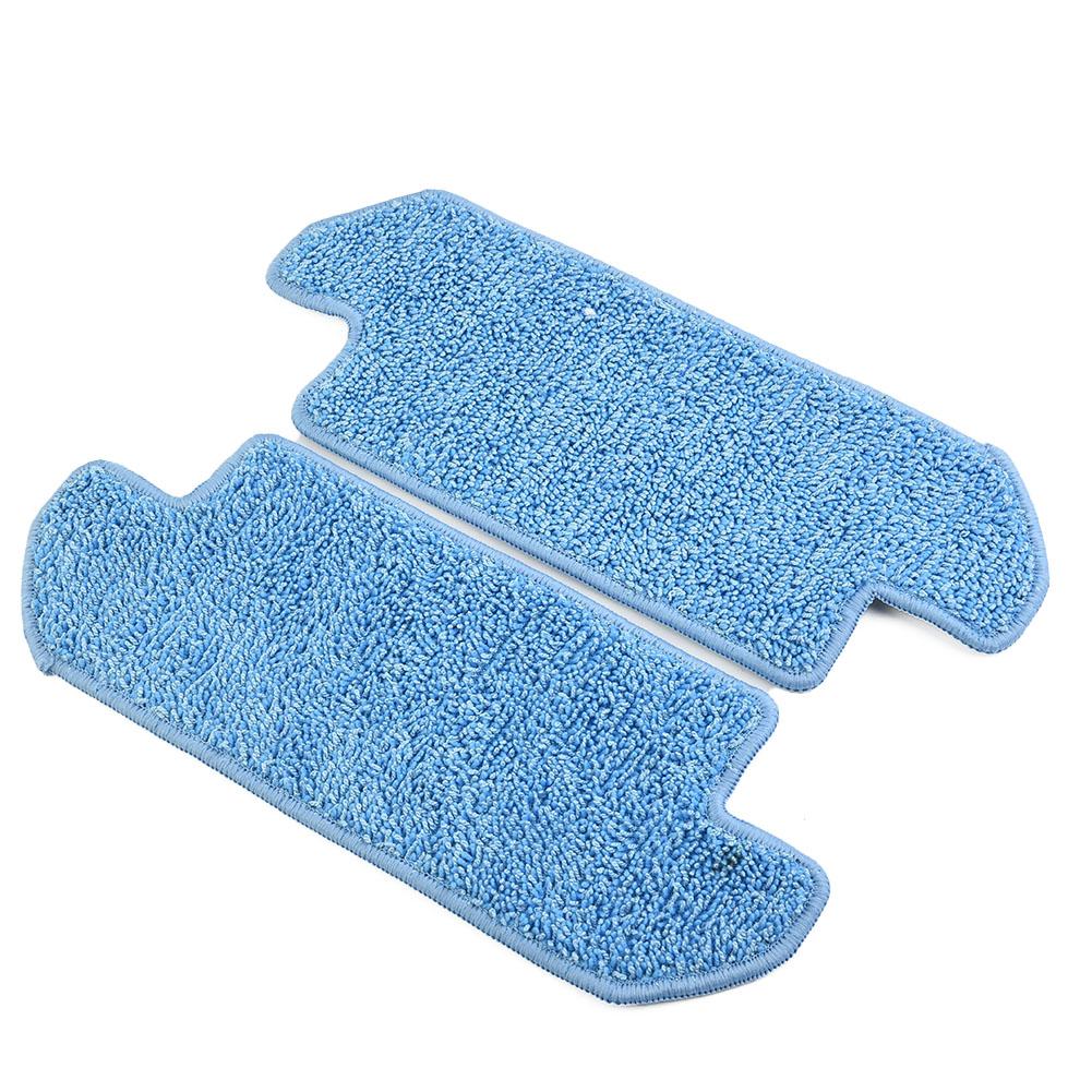 for vac Pads Mop Cloths Household Replacement Floor Cleaning For Hobot for legee 667 668 669 Microfiber Rags 2 Pcs Set