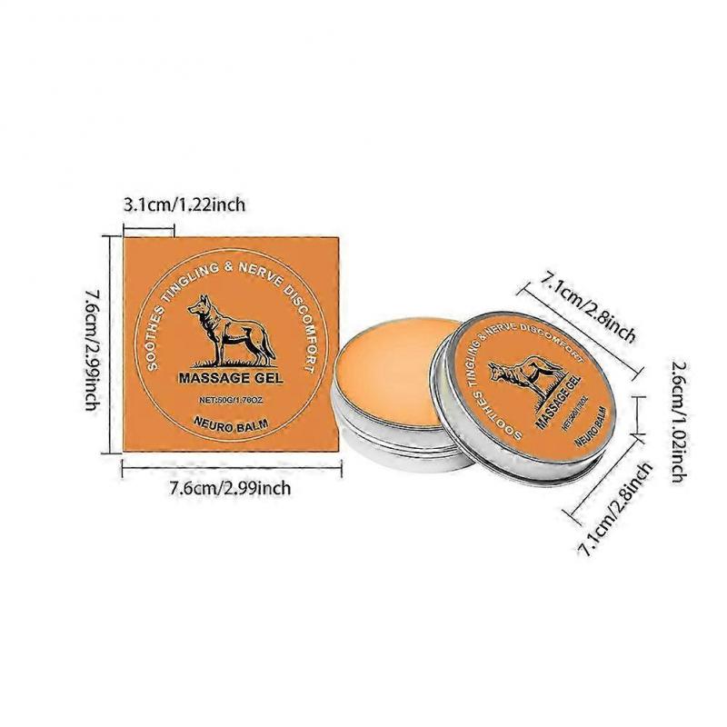 1-3pcs Therawolf Joint & Muscle Soothing Massage Cream for Fast Relief - Natural Herbal Balm for Knee, Shoulder & Wrist Discomfor