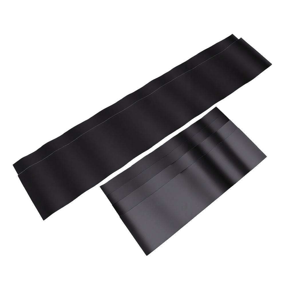 Door Kick Plate Protector Set 6 Pack Self Adhesive Door Guards Pet Scratch Protector for Home Doors PP Door Protector