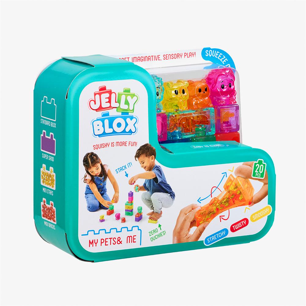 [young toys] Jellyblox My Pets & Me Soft Building Blocks