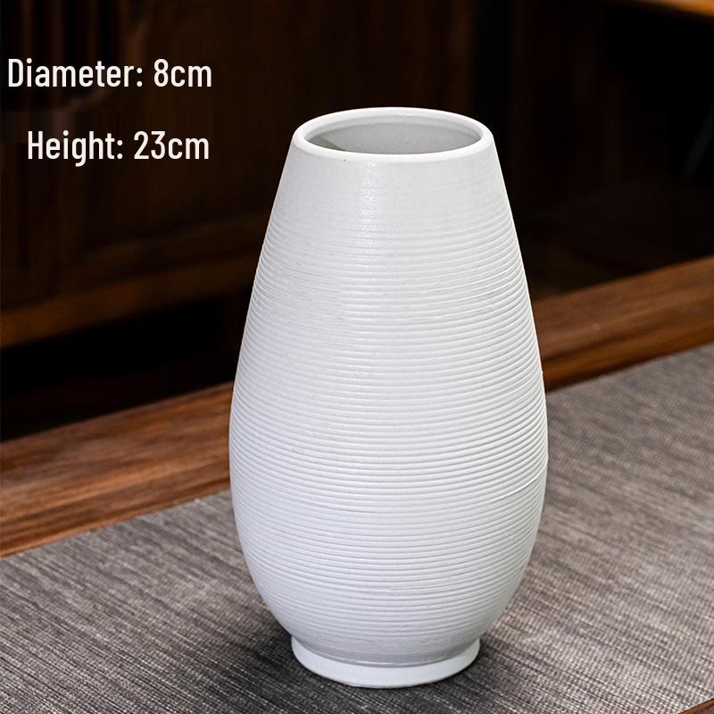 Nordic Ceramic Hydroponic Vase for Home Decor - Living Room Flower Arrangement and Dining Table Ornament