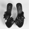 10.5CM Transparent Special Wedge Slippers, Crystal Platform Open Toe Slides, Sexy Nightclub Shoes LFD-1108WG-H44