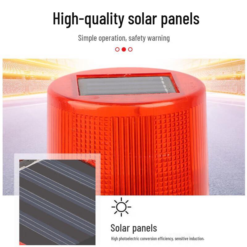 Hanxin Solar Night Flashing Warning Light