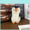 Entzückender Erdnuss-Pinguin Plüsch Schlüsselanhänger Weiche Niedliche Tierpuppe Perfektes Geschenkzubehör
