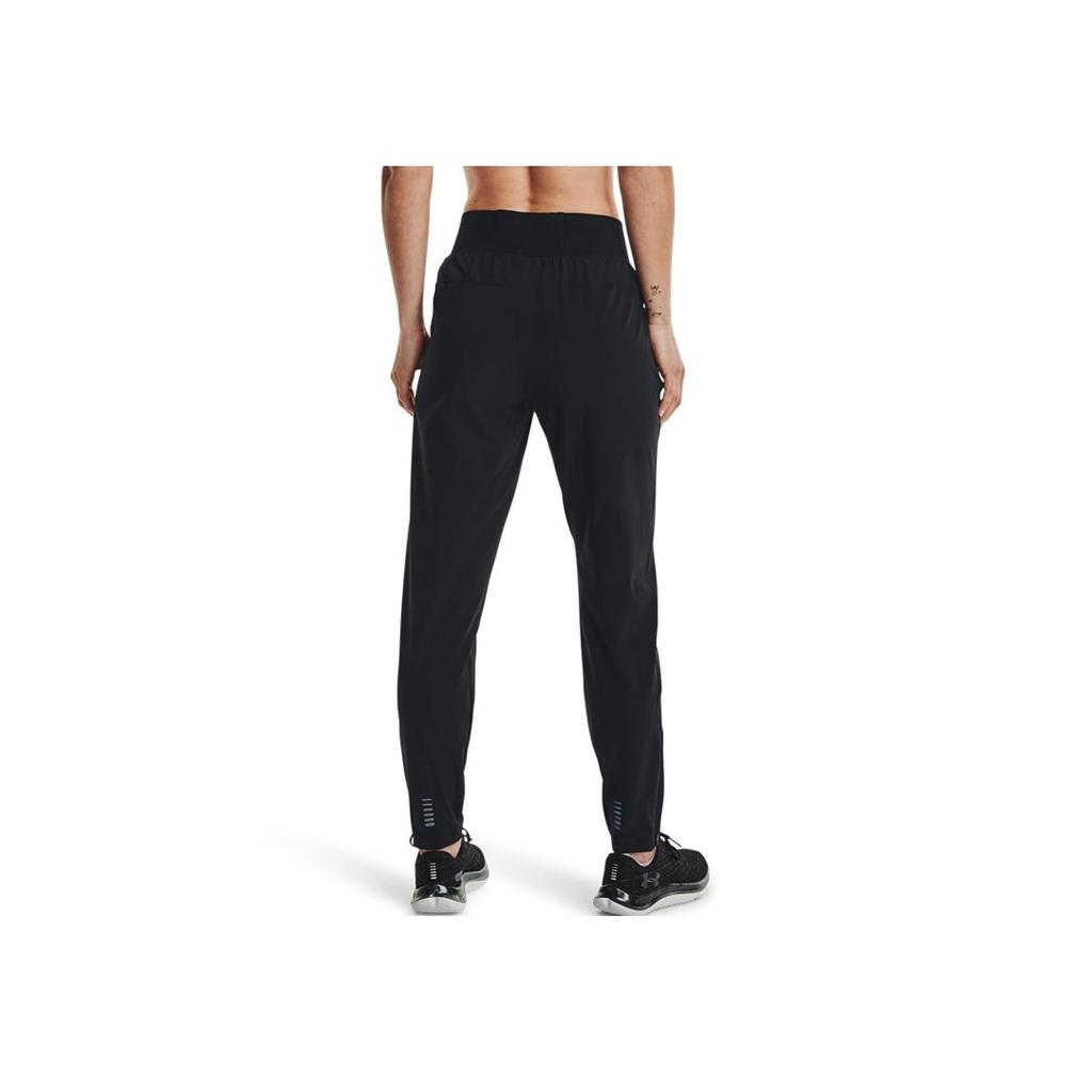 Under Armour Running Casual Solid Color Long Pants Women Bottoms Black 1365648-001