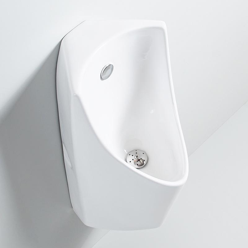 Wall-Mounted Ceramic Sensor Urinal for Men