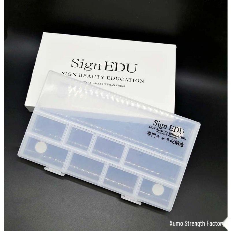 Transparent Makeup Storage Box for Cosmetics, Hair Clips, Hairpins, Rubber Bands, and Hair Ties