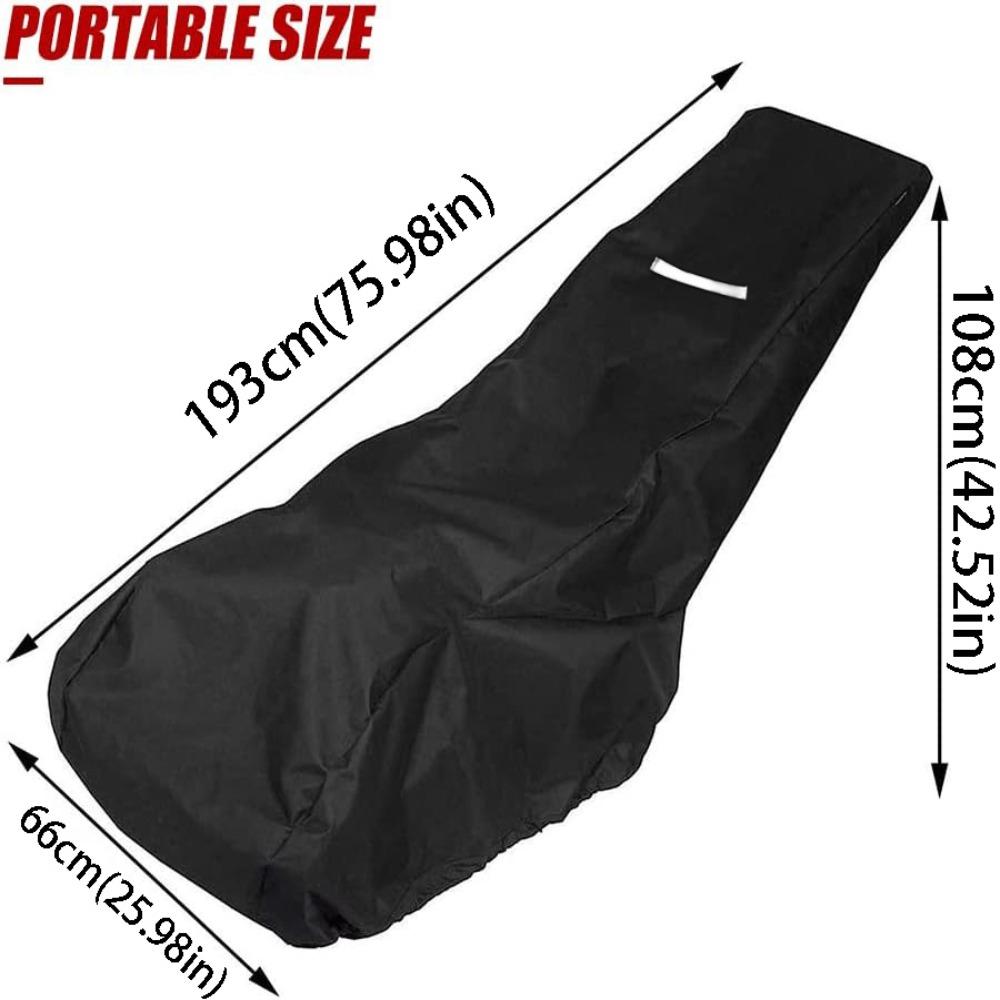 UV Protector Lawn Mower Cover Waterproof Protective Cover Garden Mower Cover  Outdoor Use