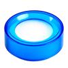 Fingerbefeuchter-Schwamm zum Zählen, Transparente Blaue Schwamm-Schale für Kassierer, 1 Packung