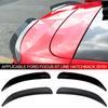 2 Stück Auto Heckspoiler Verlängerungslippe Flossen Heckflügel Carbon Fiber Auto Dachspoiler Für Ford Focus ST Line Fließheck 2019-2024