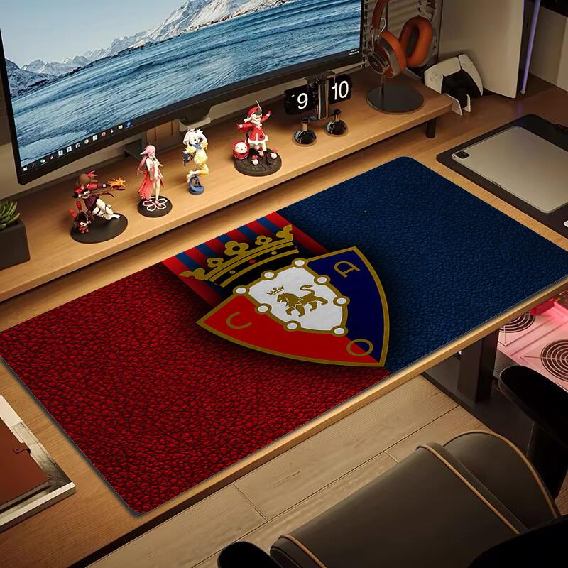 CA Osasuna Print Cushion Non-slip Laptop Tablet Big Mousepad XXL Mat Mini PC Playmat With Lock edge