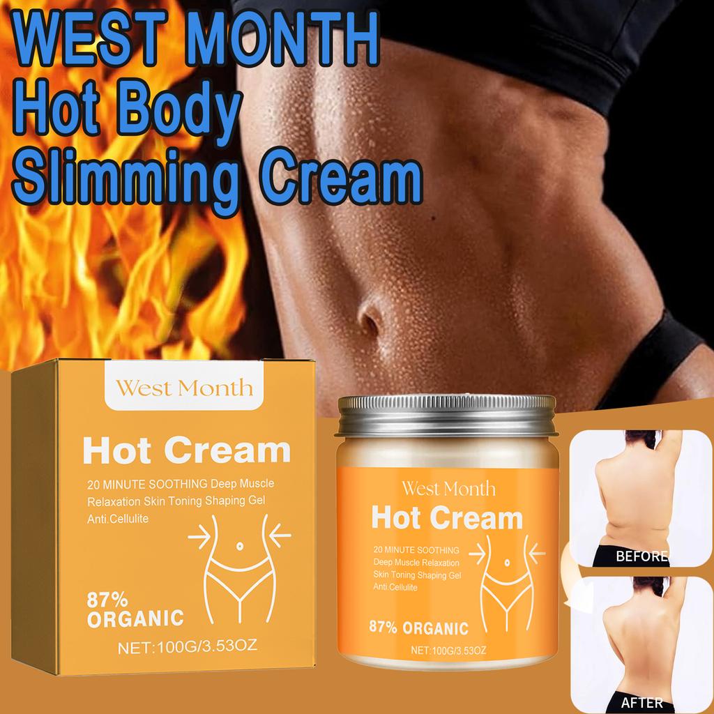 Crema Calda Massaggio Crema Rassodante Naturale e 87% Biologica Anti Cellulite Lozione Rassodante Brucia Grassi Massaggio Crema Dimagrante